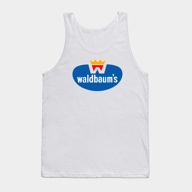 70s Waldbaum's logo Tank Top by Pop Fan Shop